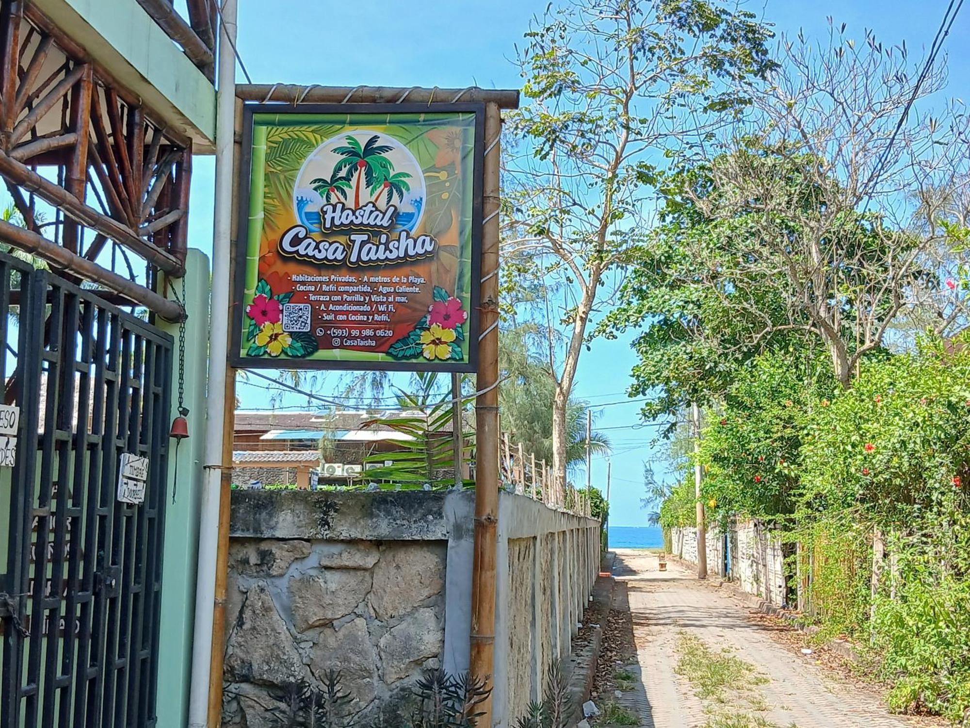 Hostal Casa Taisha Монтаньита Экстерьер фото